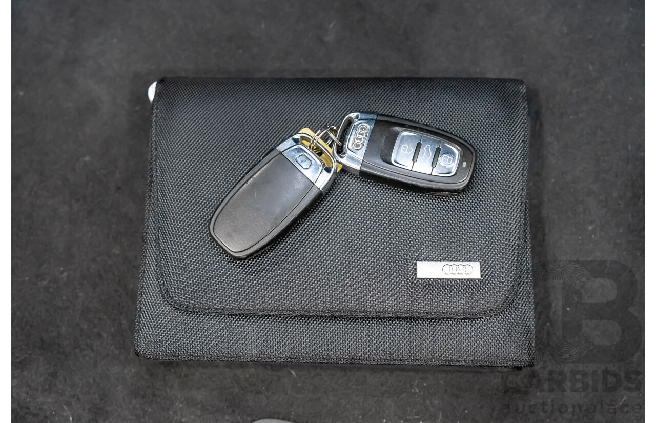 8/2012 Audi A5 Sportback 3.0 TDI Quattro (AWD) 8T MY12 UPGRADE 5d Hatchback White Turbo Diesel V6 3.0L