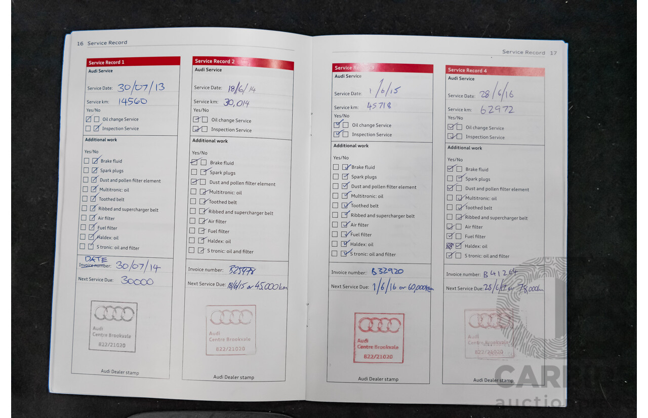 8/2012 Audi A5 Sportback 3.0 TDI Quattro (AWD) 8T MY12 UPGRADE 5d Hatchback White Turbo Diesel V6 3.0L