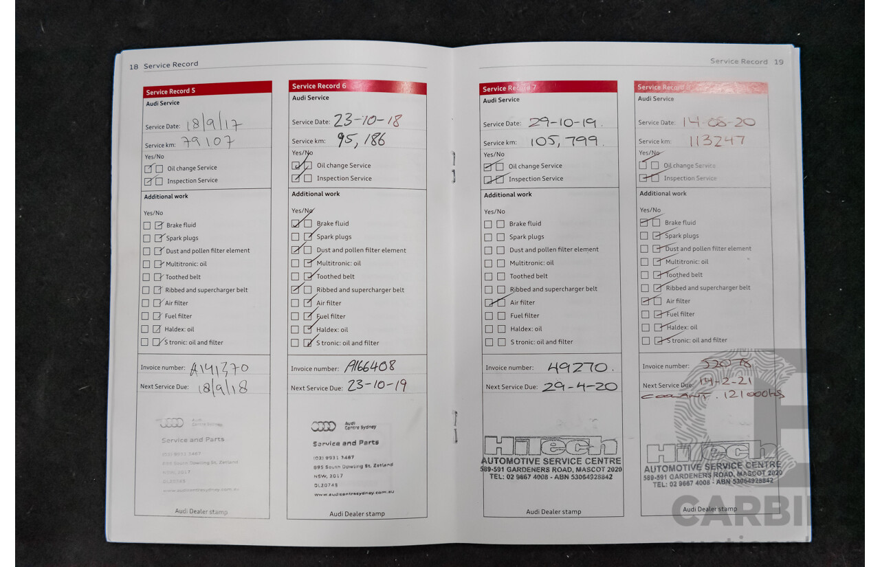 8/2012 Audi A5 Sportback 3.0 TDI Quattro (AWD) 8T MY12 UPGRADE 5d Hatchback White Turbo Diesel V6 3.0L