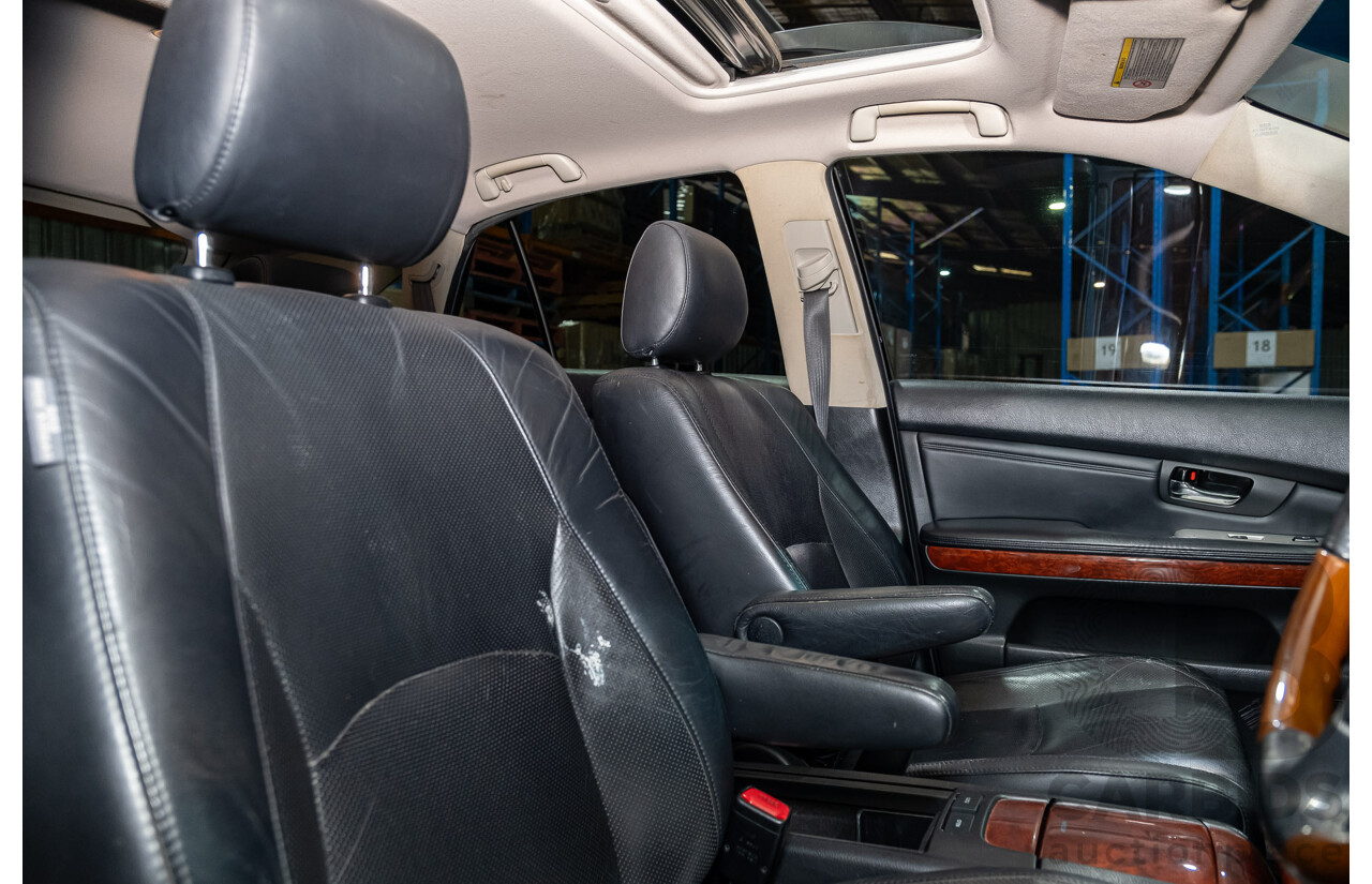 5/2008 Lexus Rx350 Sports Luxury GSU35R 07 UPGRADE 4d Wagon Black 3.5L