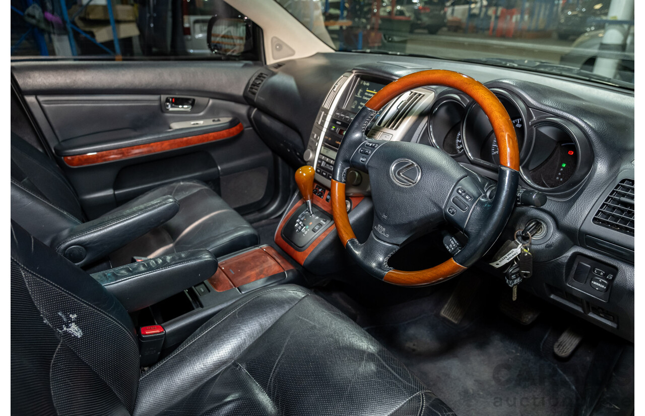 5/2008 Lexus Rx350 Sports Luxury GSU35R 07 UPGRADE 4d Wagon Black 3.5L