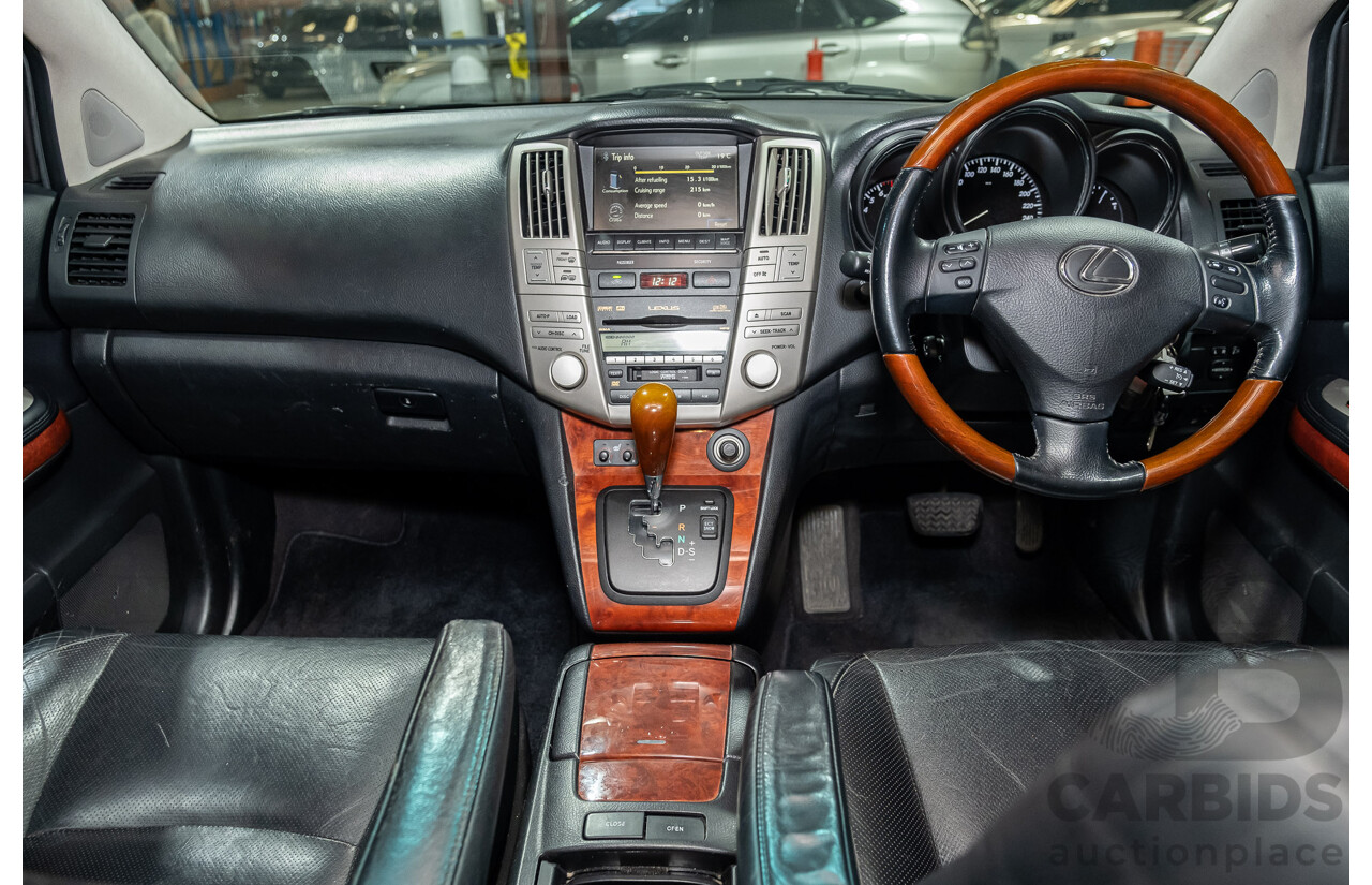 5/2008 Lexus Rx350 Sports Luxury GSU35R 07 UPGRADE 4d Wagon Black 3.5L