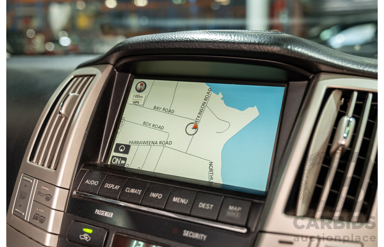 5/2008 Lexus Rx350 Sports Luxury GSU35R 07 UPGRADE 4d Wagon Black 3.5L