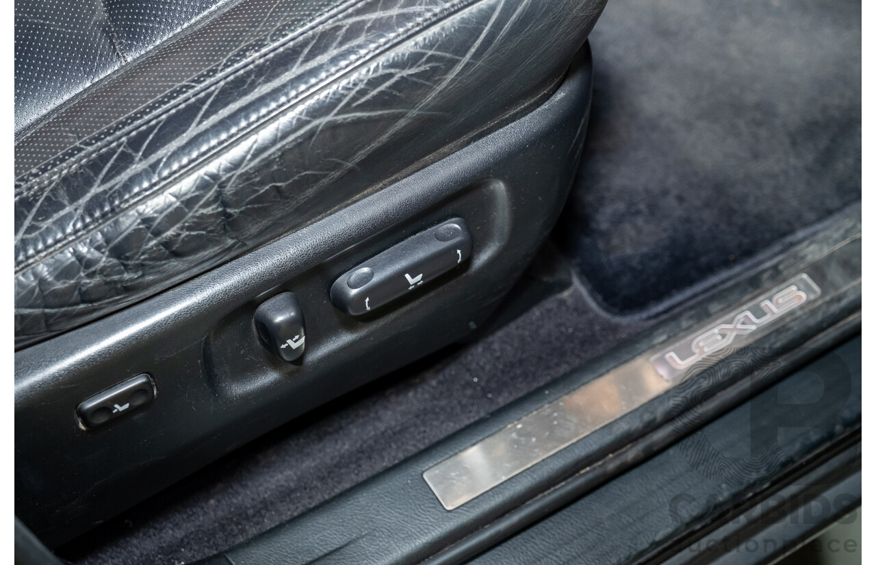 5/2008 Lexus Rx350 Sports Luxury GSU35R 07 UPGRADE 4d Wagon Black 3.5L