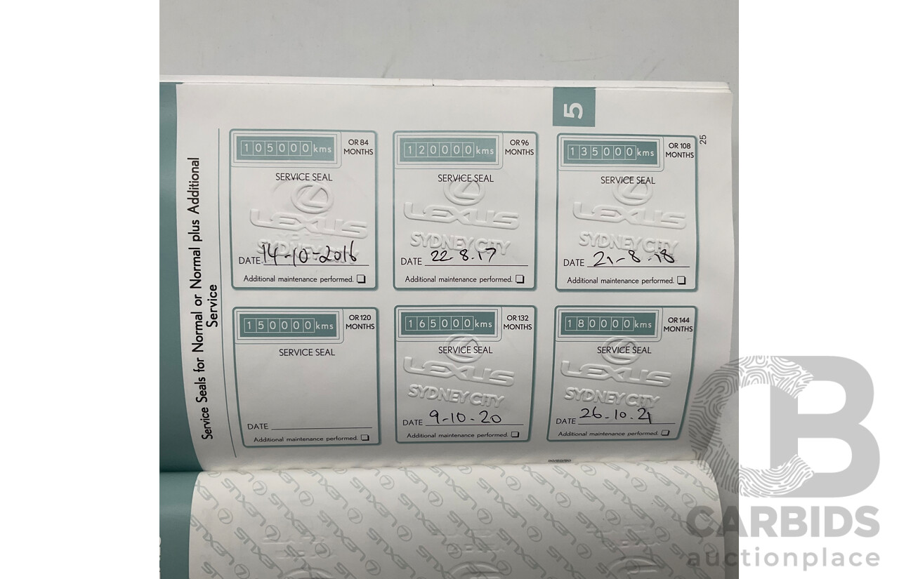 5/2008 Lexus Rx350 Sports Luxury GSU35R 07 UPGRADE 4d Wagon Black 3.5L