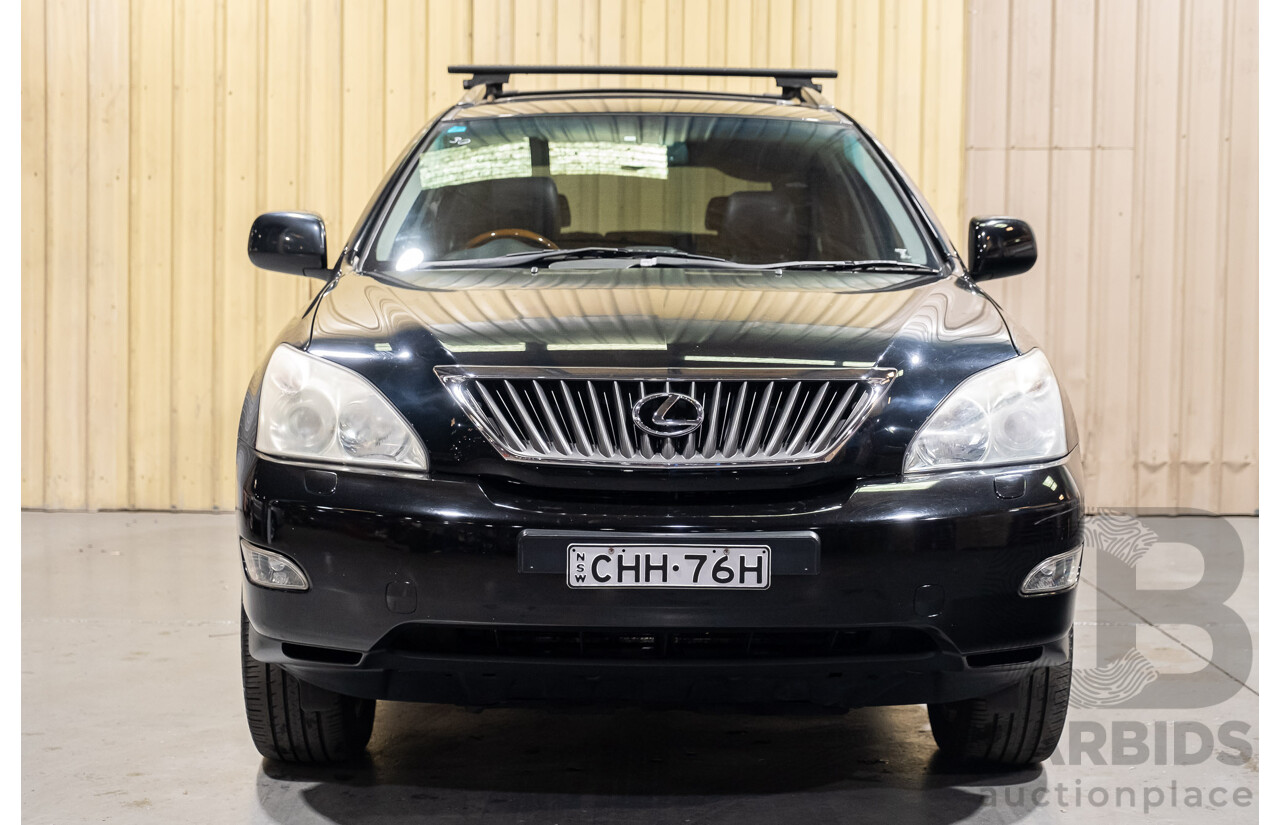 5/2008 Lexus Rx350 Sports Luxury GSU35R 07 UPGRADE 4d Wagon Black 3.5L