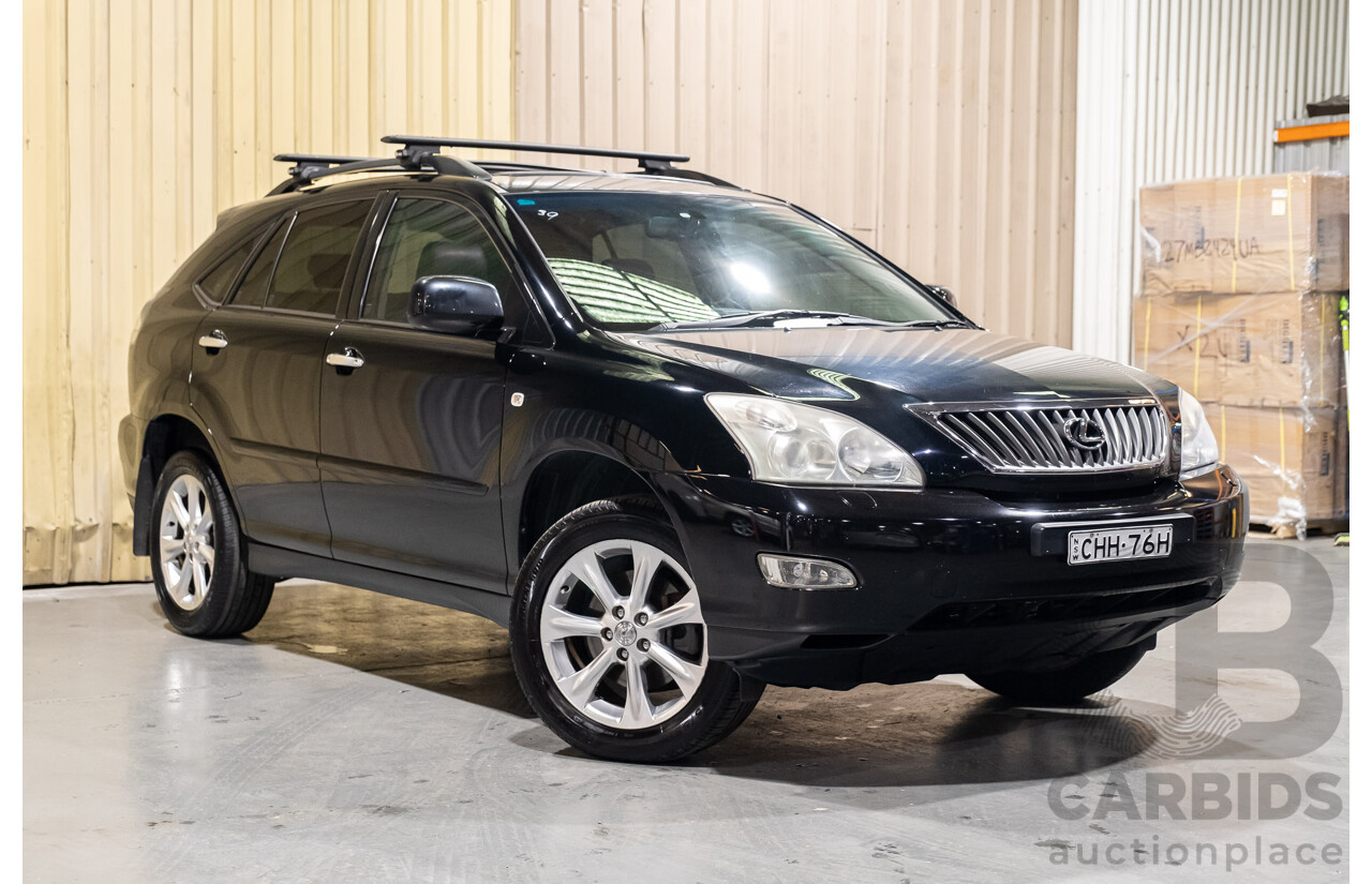 5/2008 Lexus Rx350 Sports Luxury GSU35R 07 UPGRADE 4d Wagon Black 3.5L