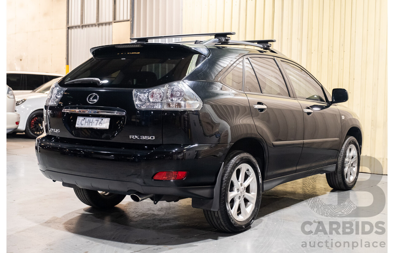 5/2008 Lexus Rx350 Sports Luxury GSU35R 07 UPGRADE 4d Wagon Black 3.5L