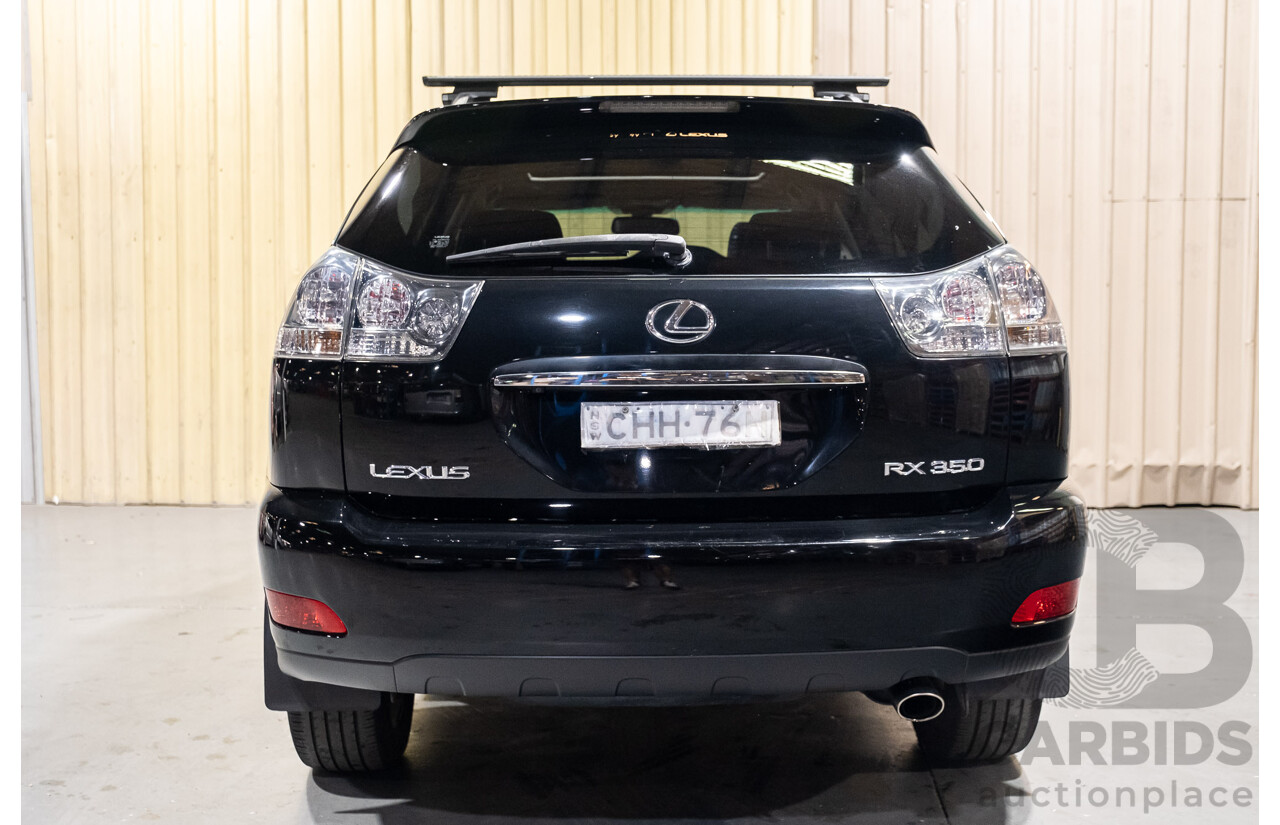 5/2008 Lexus Rx350 Sports Luxury GSU35R 07 UPGRADE 4d Wagon Black 3.5L