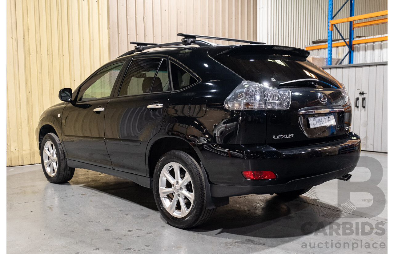 5/2008 Lexus Rx350 Sports Luxury GSU35R 07 UPGRADE 4d Wagon Black 3.5L