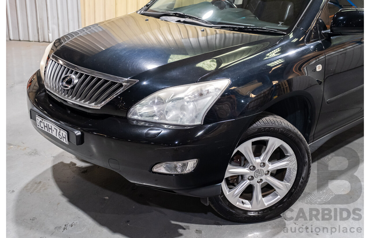 5/2008 Lexus Rx350 Sports Luxury GSU35R 07 UPGRADE 4d Wagon Black 3.5L
