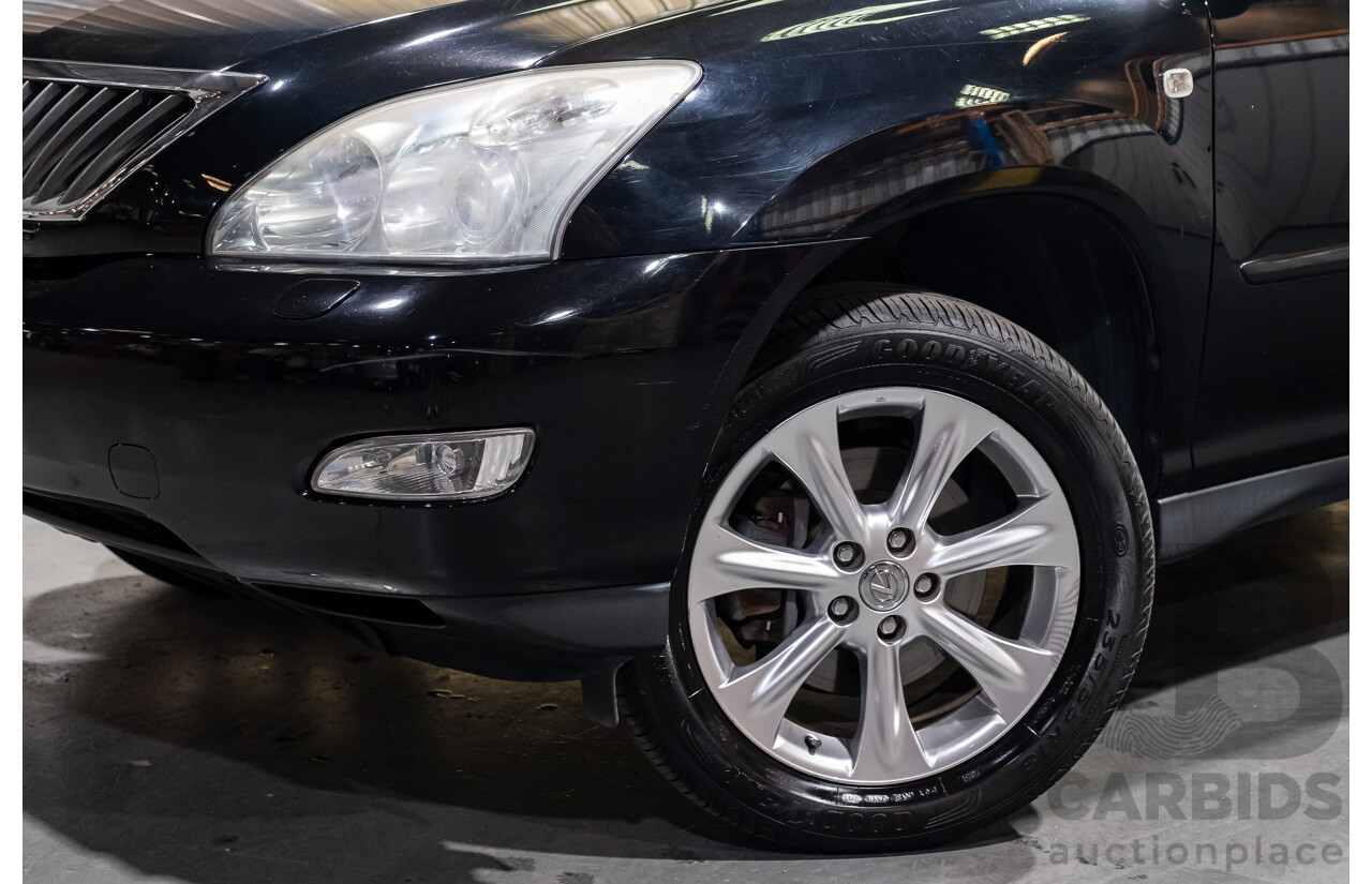 5/2008 Lexus Rx350 Sports Luxury GSU35R 07 UPGRADE 4d Wagon Black 3.5L