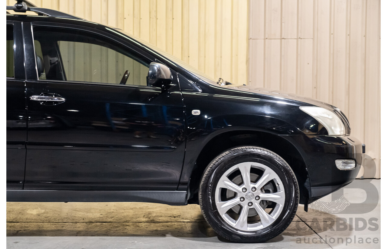 5/2008 Lexus Rx350 Sports Luxury GSU35R 07 UPGRADE 4d Wagon Black 3.5L