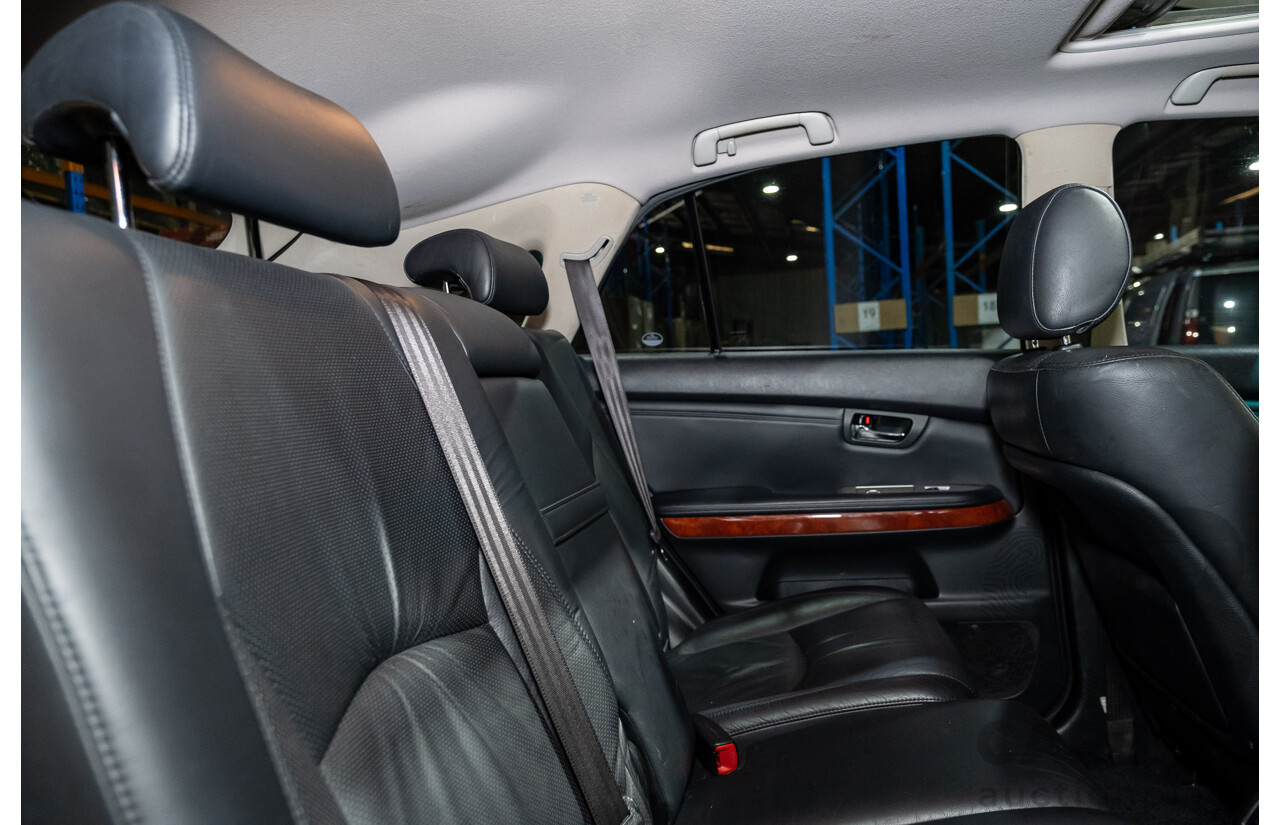 5/2008 Lexus Rx350 Sports Luxury GSU35R 07 UPGRADE 4d Wagon Black 3.5L