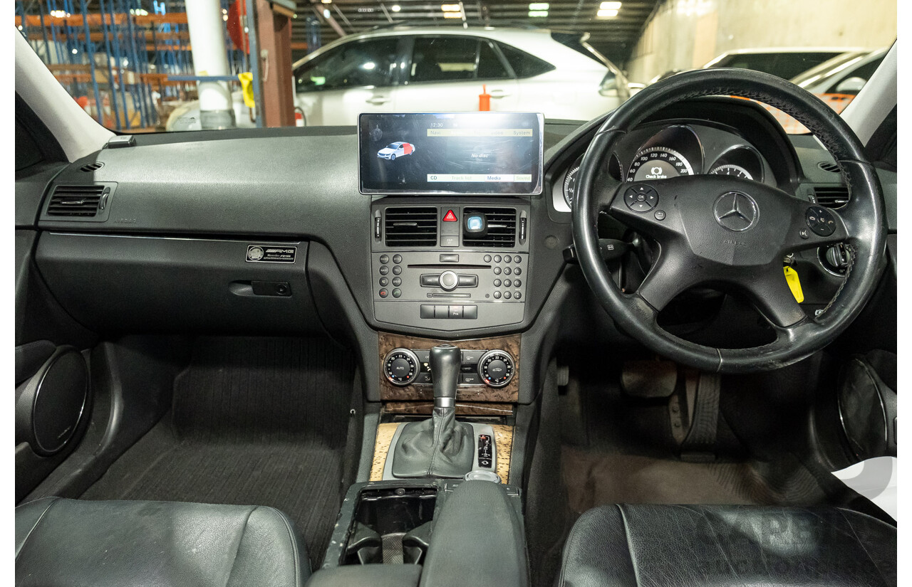 6/2010 Mercedes-Benz C250 CGI Avantgarde W204 MY10 4d Sedan Silver Turbo 1.8L