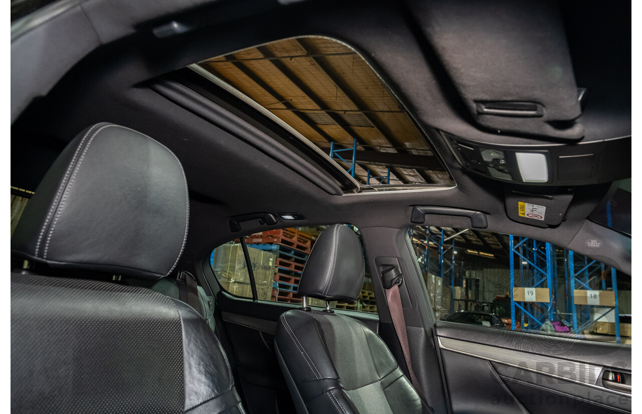 3/2015 Lexus GS350 F-Sport GRL10R MY15 4d Sedan Metallic Black V6 3.5L