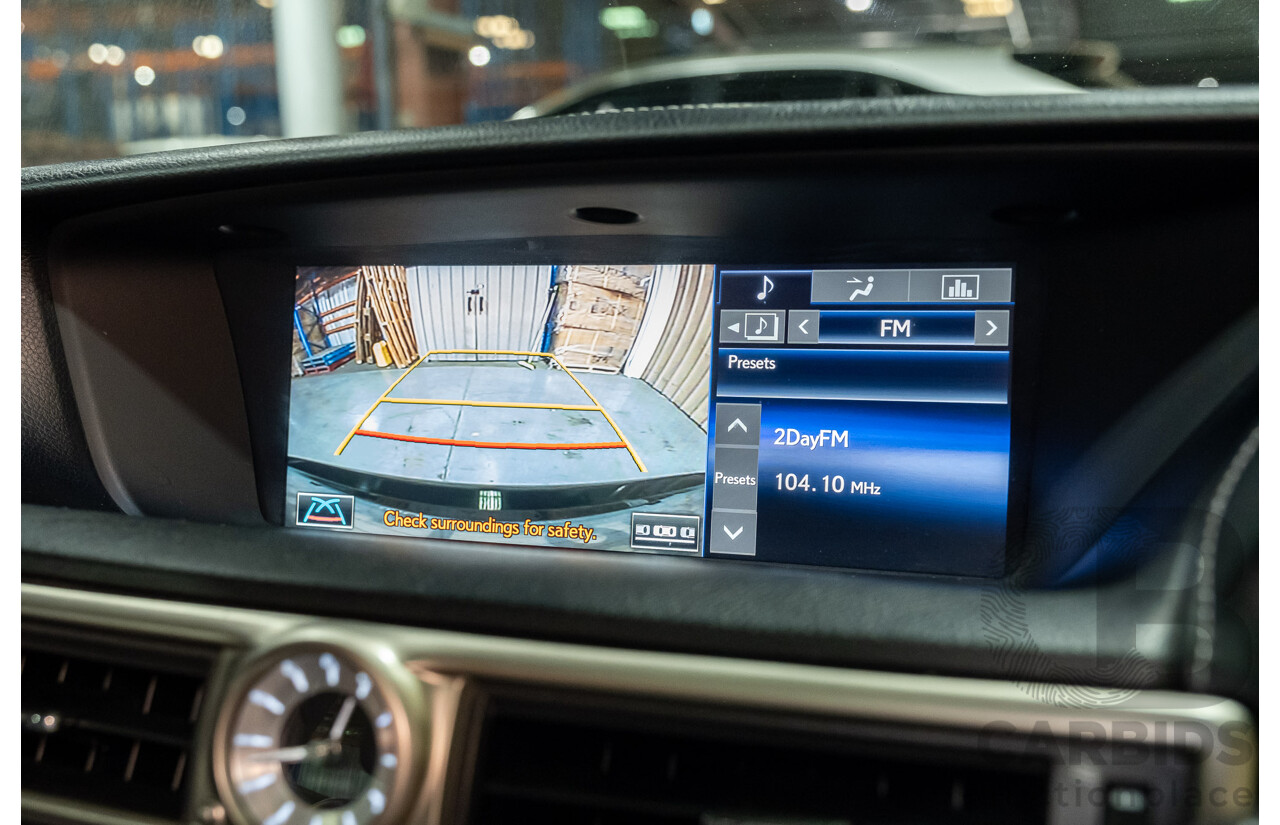 3/2015 Lexus GS350 F-Sport GRL10R MY15 4d Sedan Metallic Black V6 3.5L