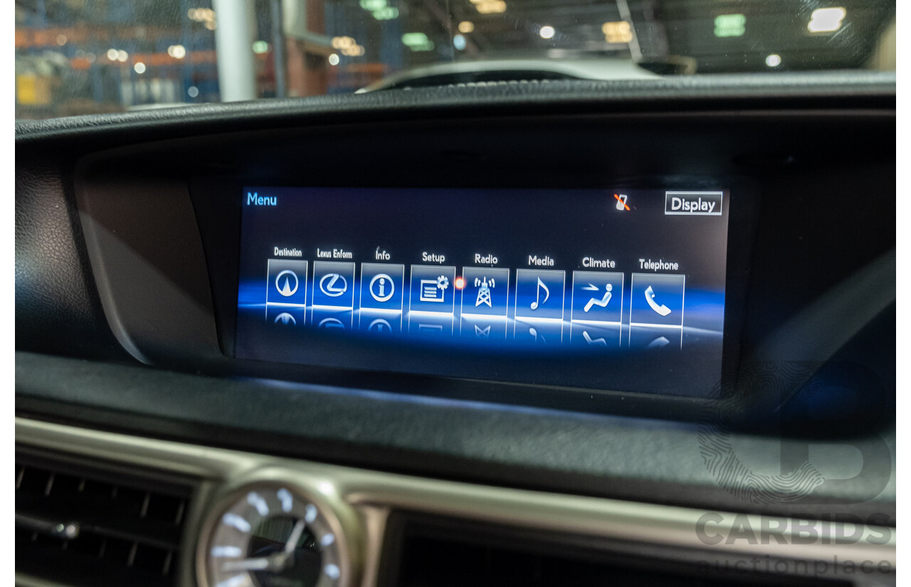 3/2015 Lexus GS350 F-Sport GRL10R MY15 4d Sedan Metallic Black V6 3.5L