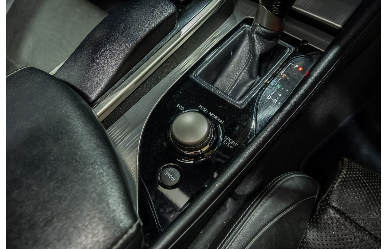 3/2015 Lexus GS350 F-Sport GRL10R MY15 4d Sedan Metallic Black V6 3.5L