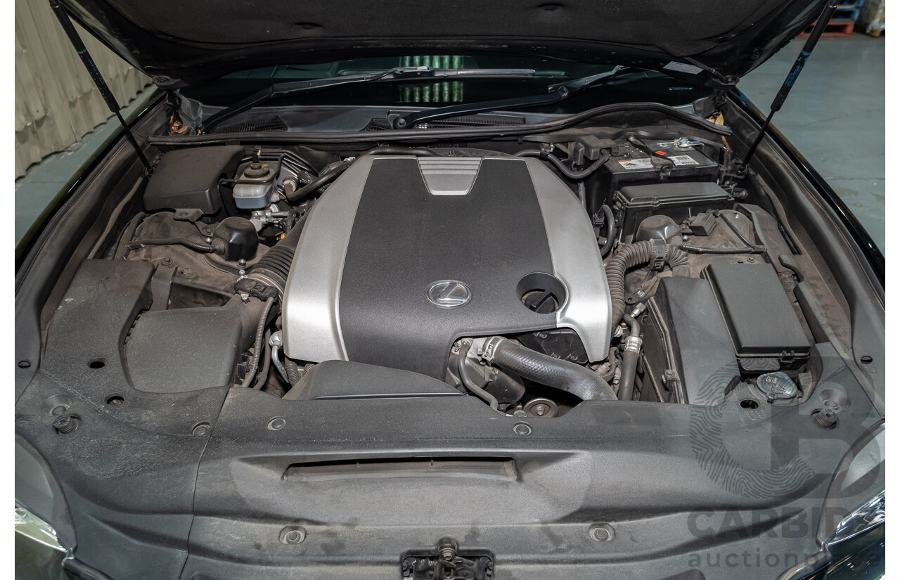 3/2015 Lexus GS350 F-Sport GRL10R MY15 4d Sedan Metallic Black V6 3.5L