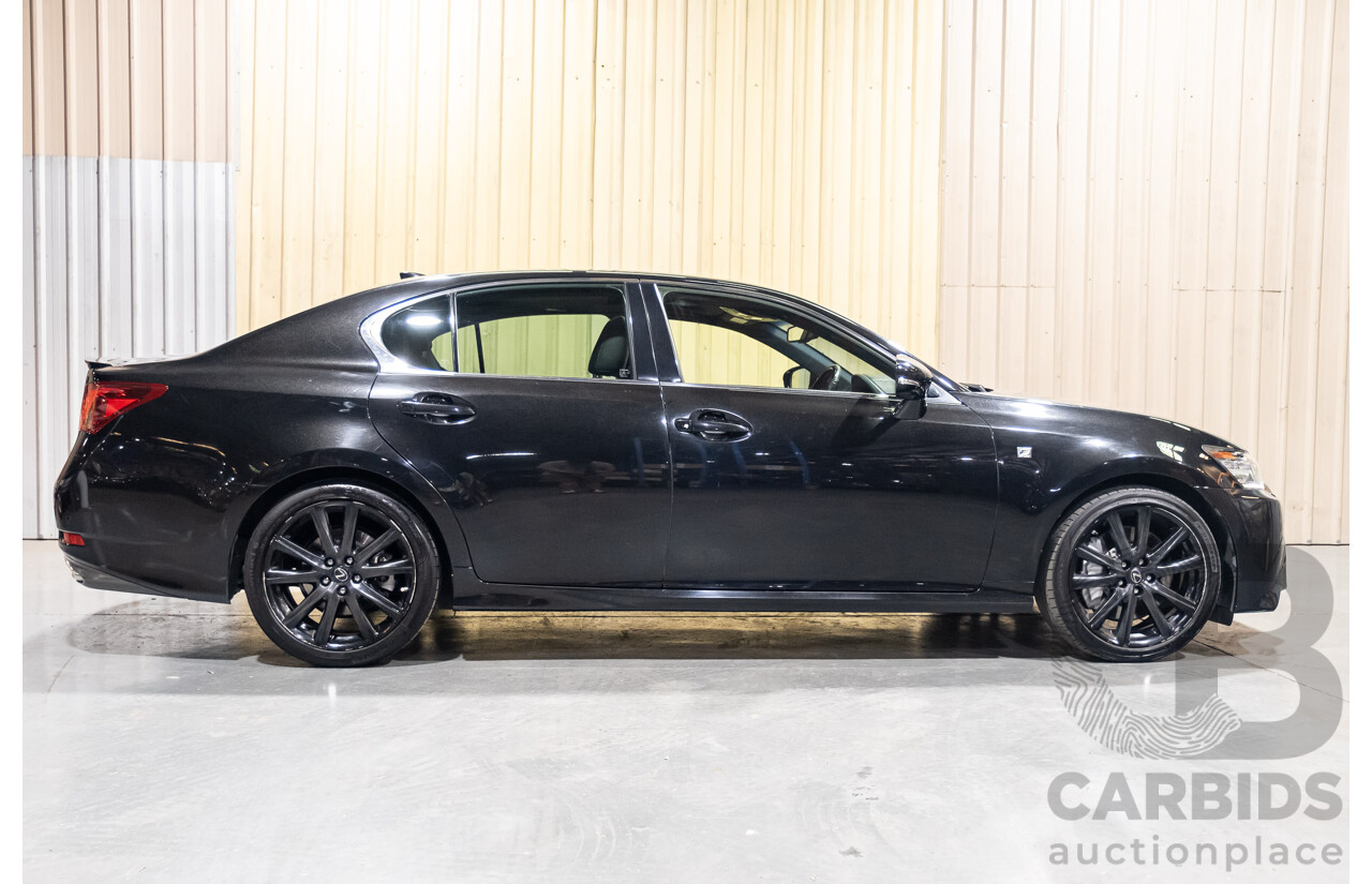 3/2015 Lexus GS350 F-Sport GRL10R MY15 4d Sedan Metallic Black V6 3.5L