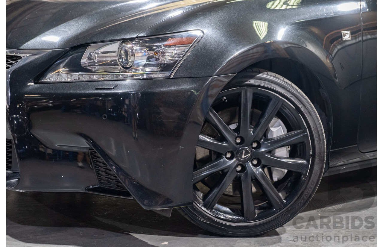 3/2015 Lexus GS350 F-Sport GRL10R MY15 4d Sedan Metallic Black V6 3.5L