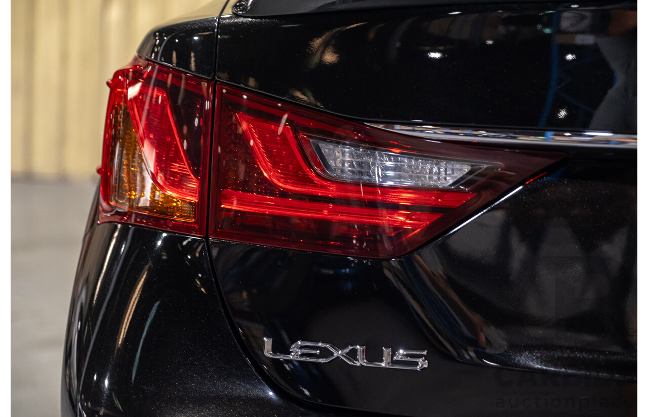3/2015 Lexus GS350 F-Sport GRL10R MY15 4d Sedan Metallic Black V6 3.5L