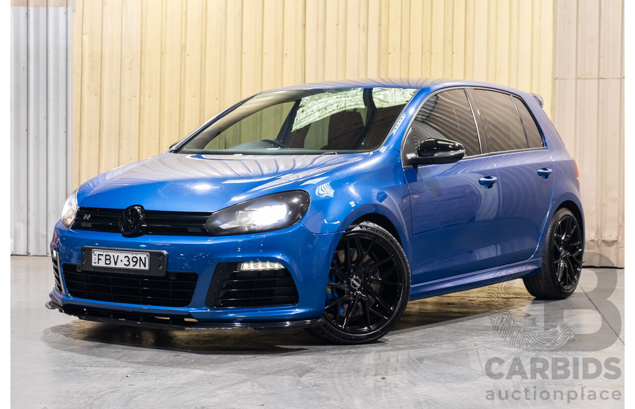 1/2013 Volkswagen Golf R (AWD) 1K MY13 5d Hatchback Rising Blue Metallic Turbo 2.0L