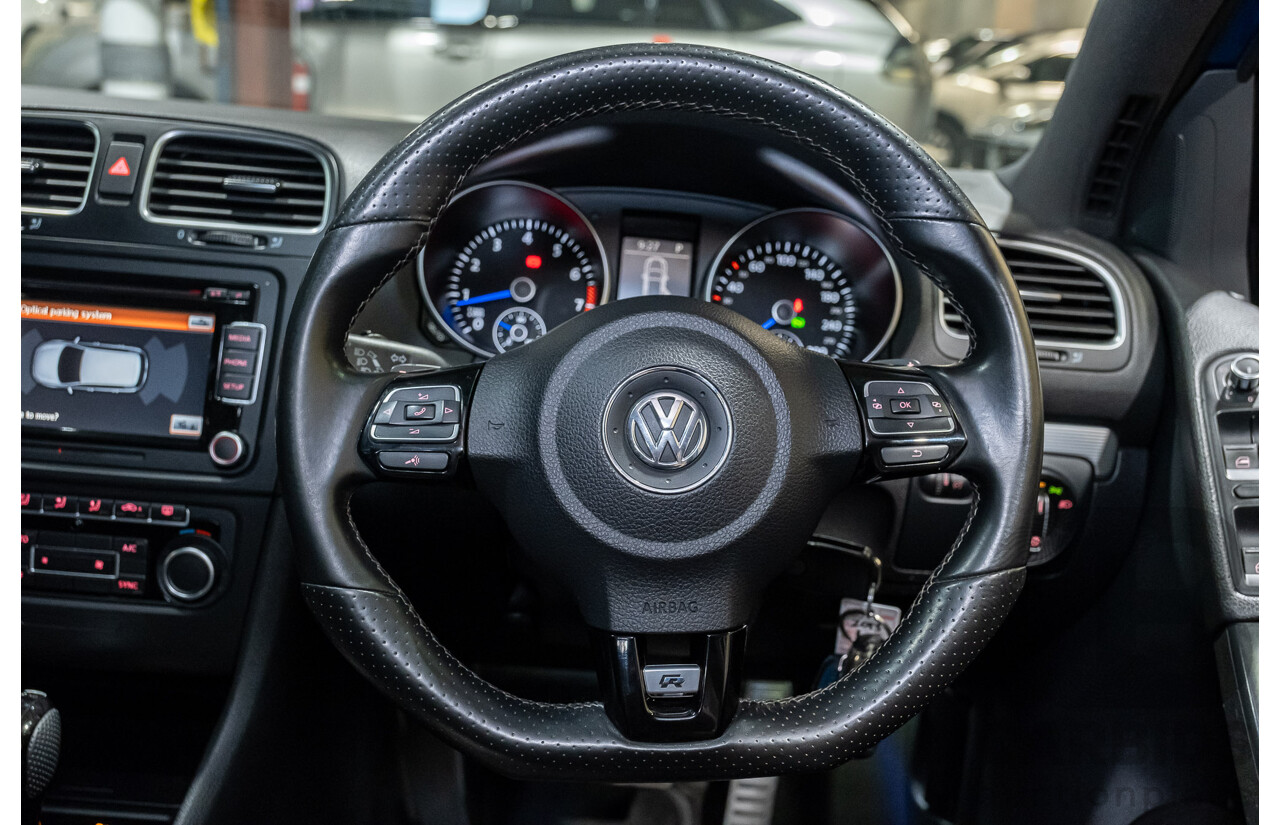 1/2013 Volkswagen Golf R (AWD) 1K MY13 5d Hatchback Rising Blue Metallic Turbo 2.0L