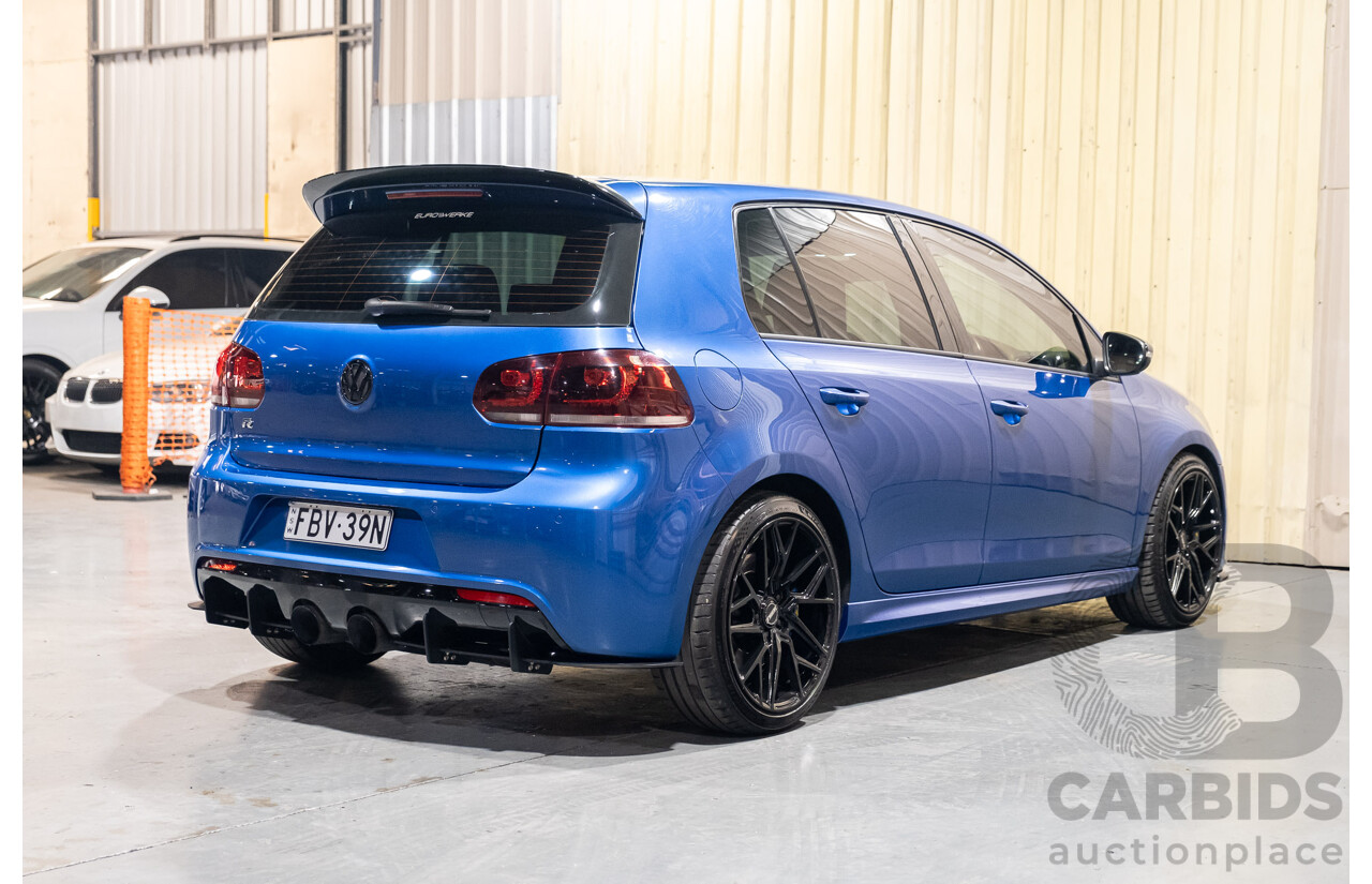 1/2013 Volkswagen Golf R (AWD) 1K MY13 5d Hatchback Rising Blue Metallic Turbo 2.0L