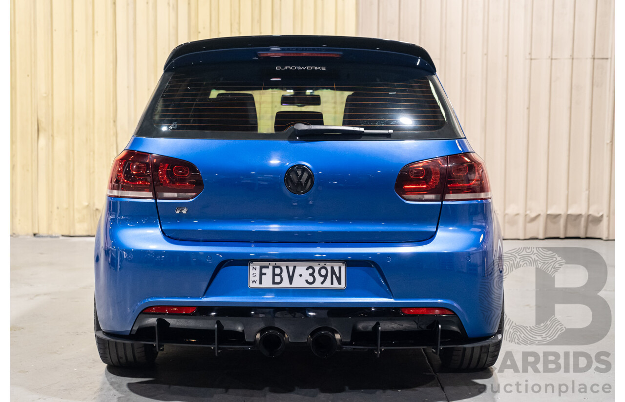 1/2013 Volkswagen Golf R (AWD) 1K MY13 5d Hatchback Rising Blue Metallic Turbo 2.0L