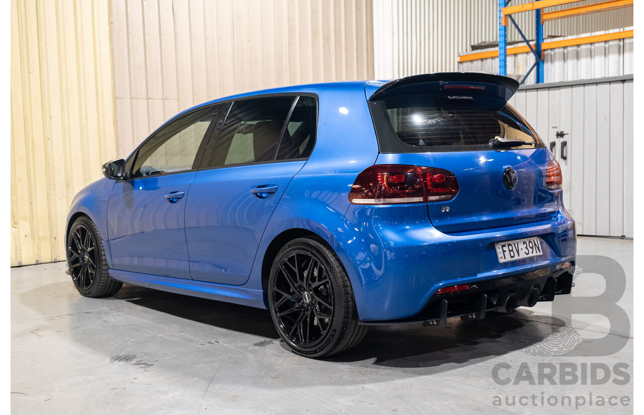 1/2013 Volkswagen Golf R (AWD) 1K MY13 5d Hatchback Rising Blue Metallic Turbo 2.0L
