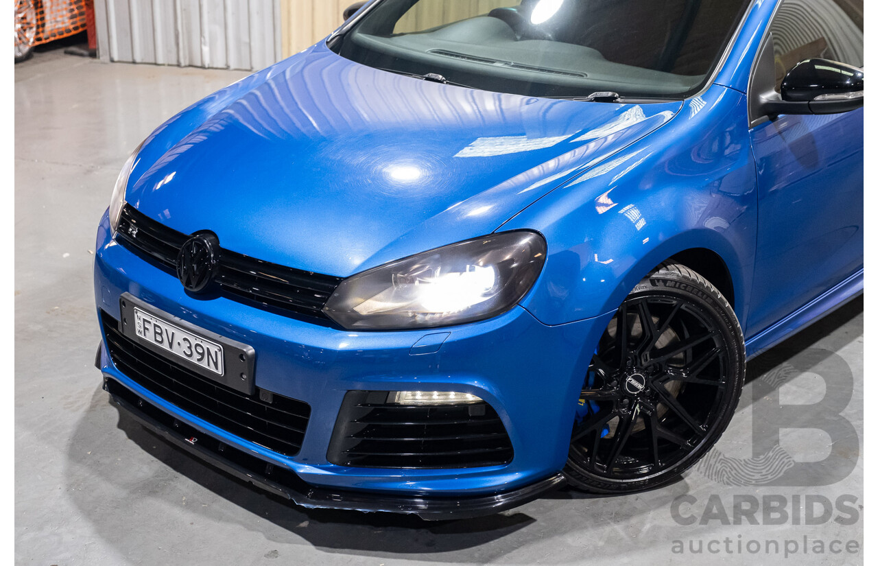 1/2013 Volkswagen Golf R (AWD) 1K MY13 5d Hatchback Rising Blue Metallic Turbo 2.0L