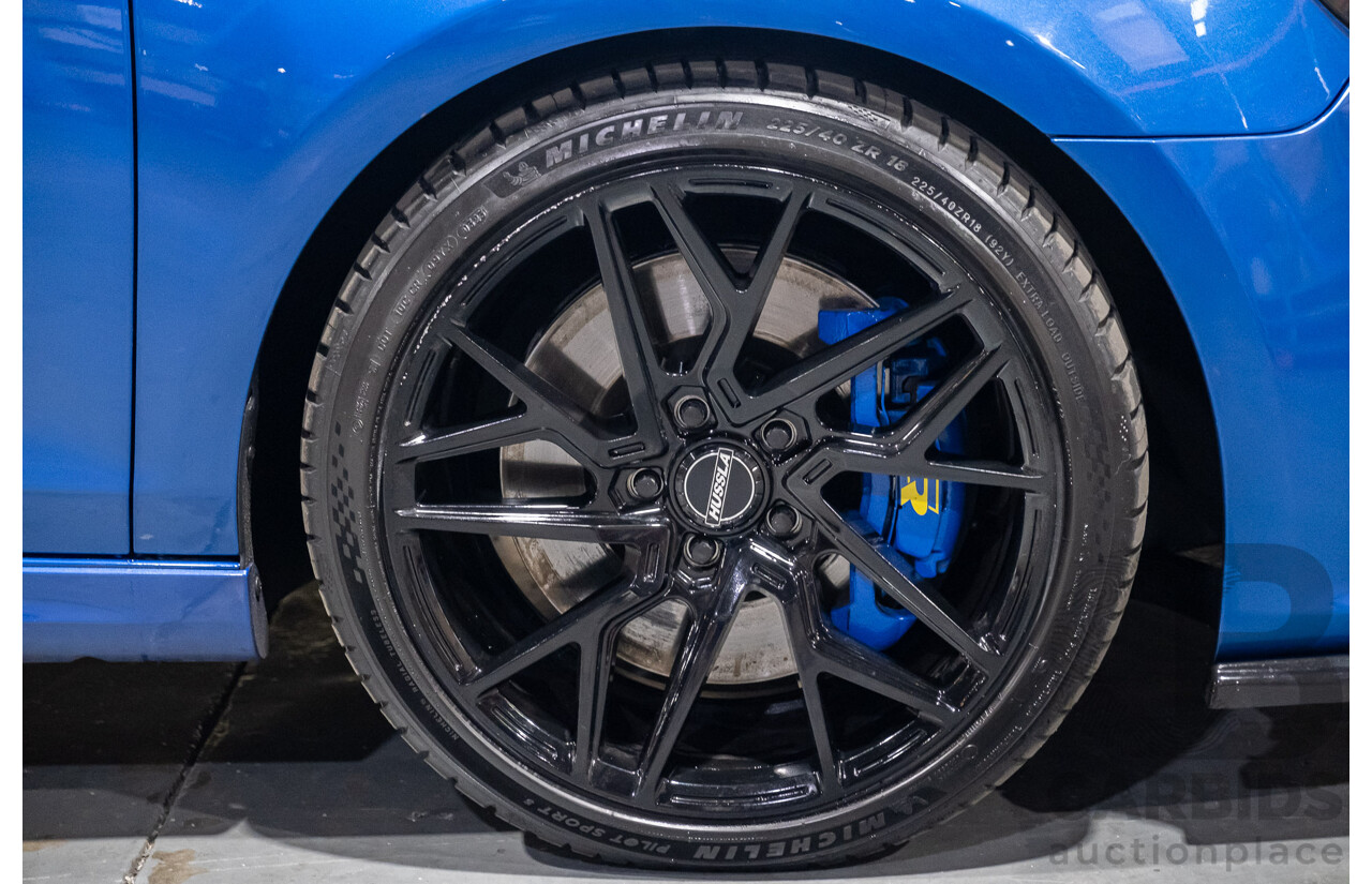 1/2013 Volkswagen Golf R (AWD) 1K MY13 5d Hatchback Rising Blue Metallic Turbo 2.0L