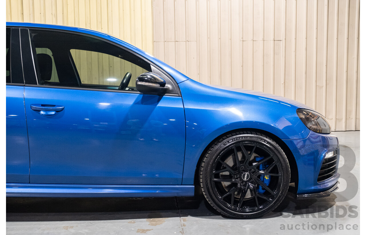 1/2013 Volkswagen Golf R (AWD) 1K MY13 5d Hatchback Rising Blue Metallic Turbo 2.0L