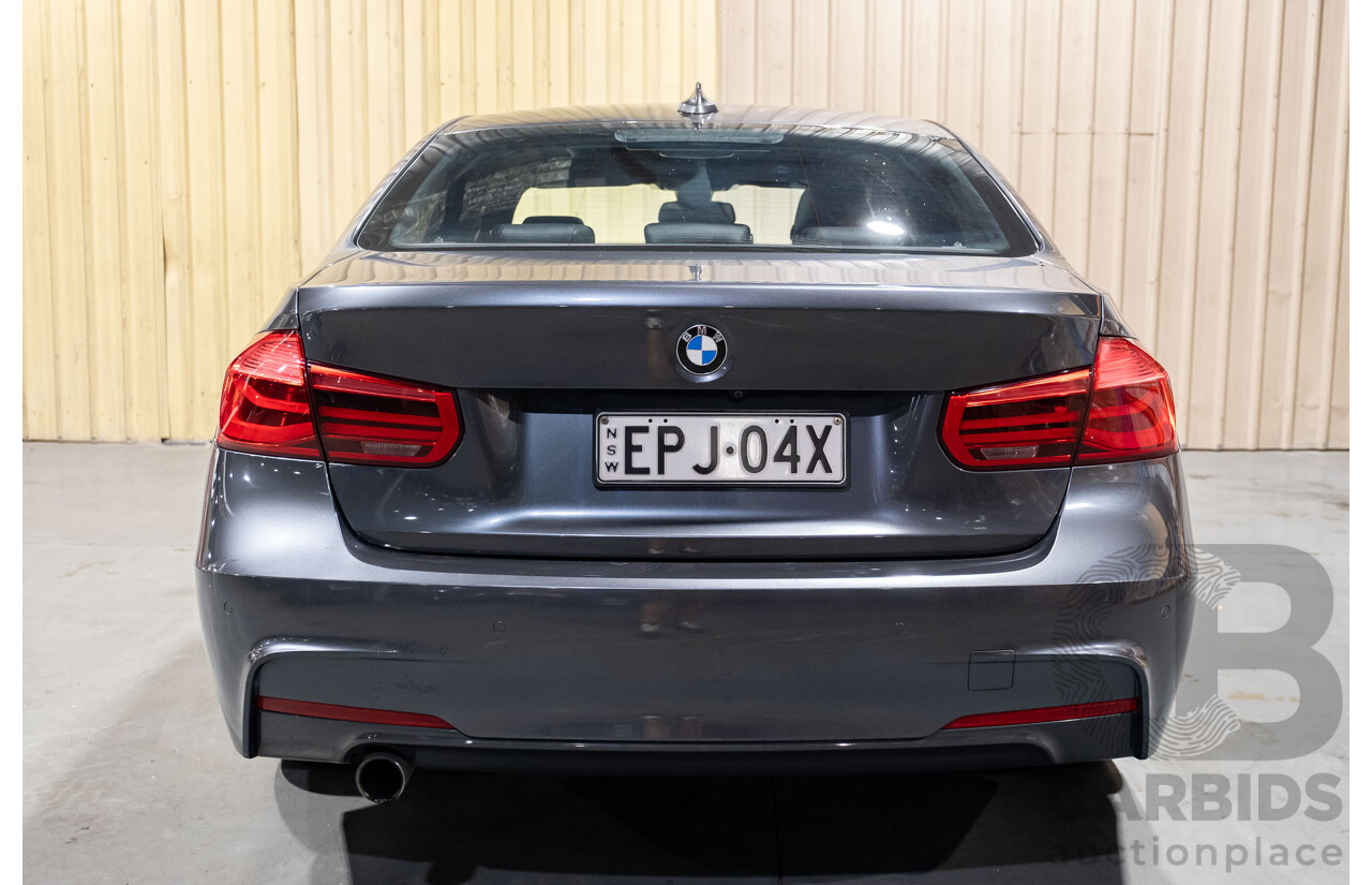 1/2015 BMW 318i M-Sport F30 LCI 4d Sedan Metallic Grey Turbo 1.5L