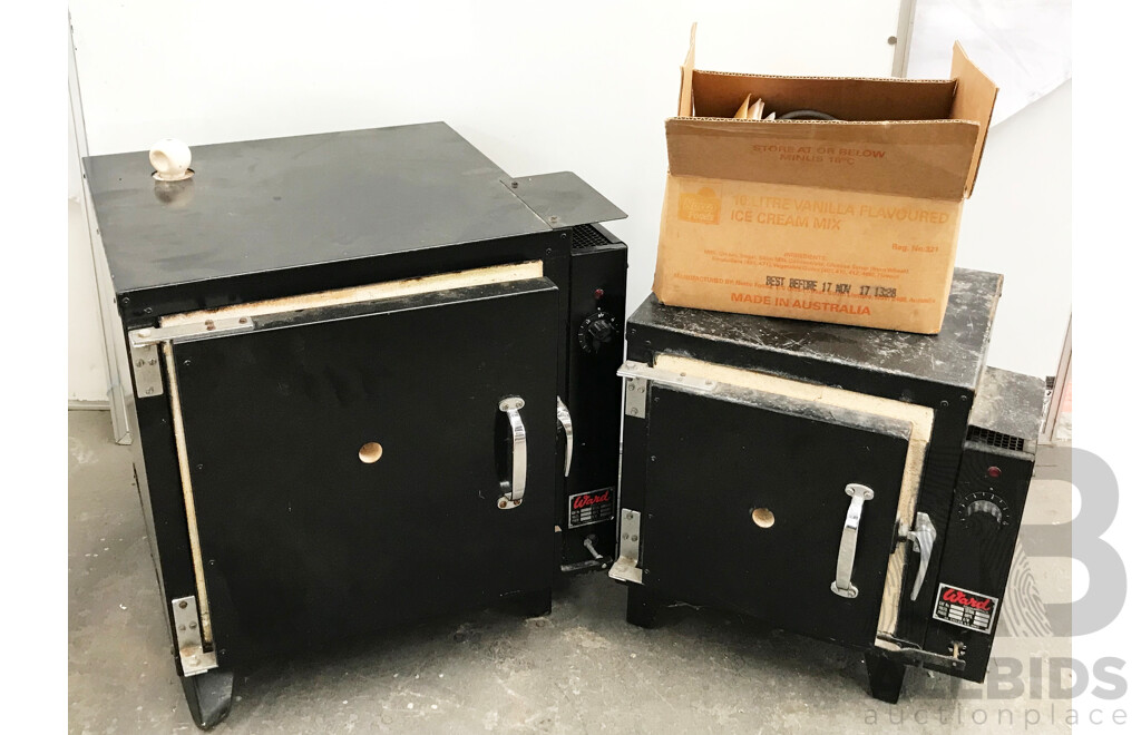 Vintage Ward Electric Kilns with Controller