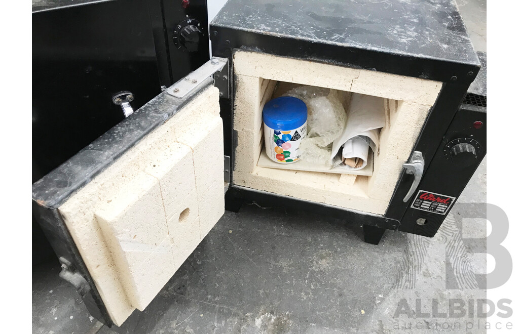 Vintage Ward Electric Kilns with Controller