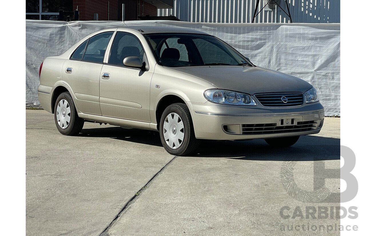 5/2005 Nissan Pulsar ST N16 MY04 4d Sedan Gold 1.8L