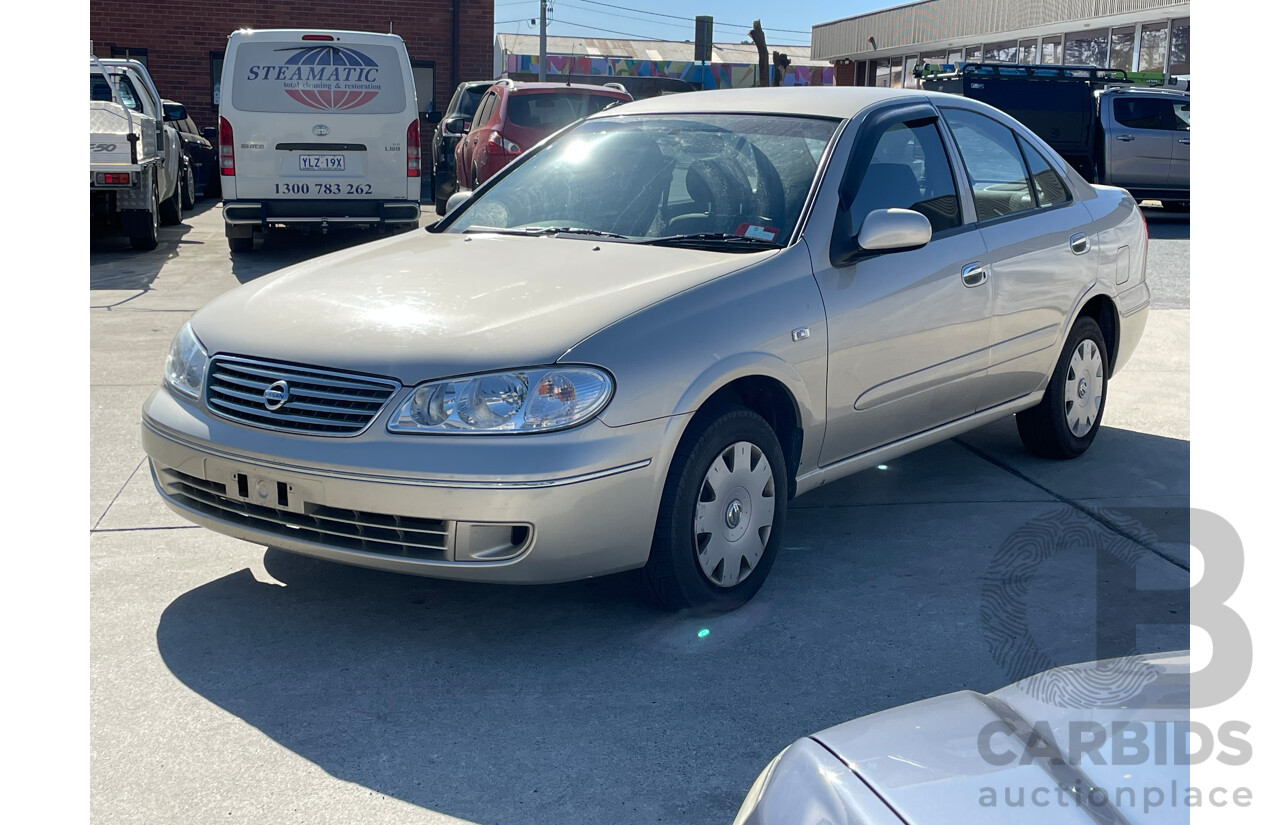 5/2005 Nissan Pulsar ST N16 MY04 4d Sedan Gold 1.8L
