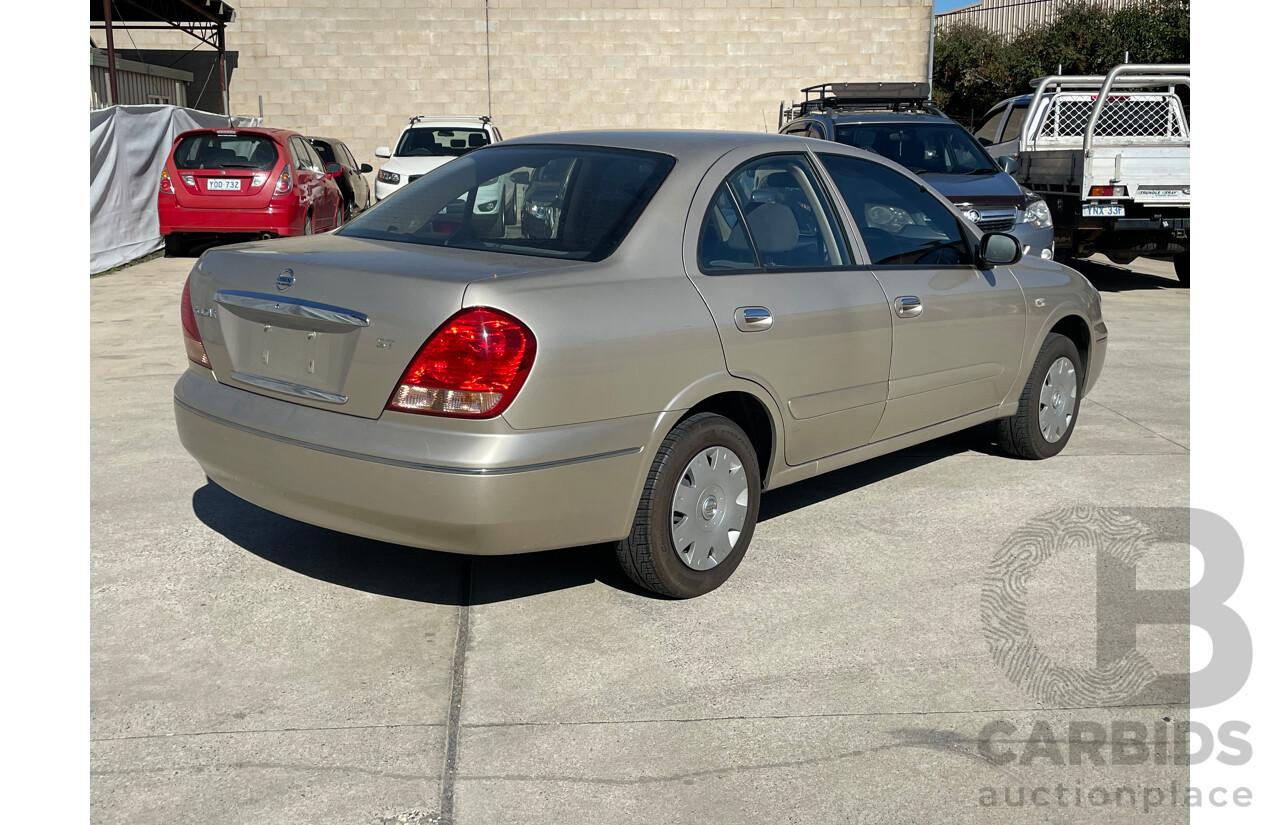 5/2005 Nissan Pulsar ST N16 MY04 4d Sedan Gold 1.8L