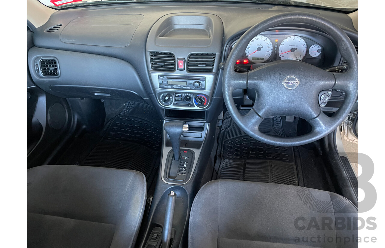 5/2005 Nissan Pulsar ST N16 MY04 4d Sedan Gold 1.8L