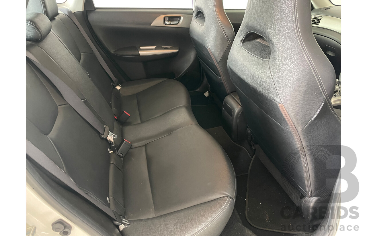 5/2010 Subaru Impreza R (awd) MY10 5d Hatchback White 2.0L