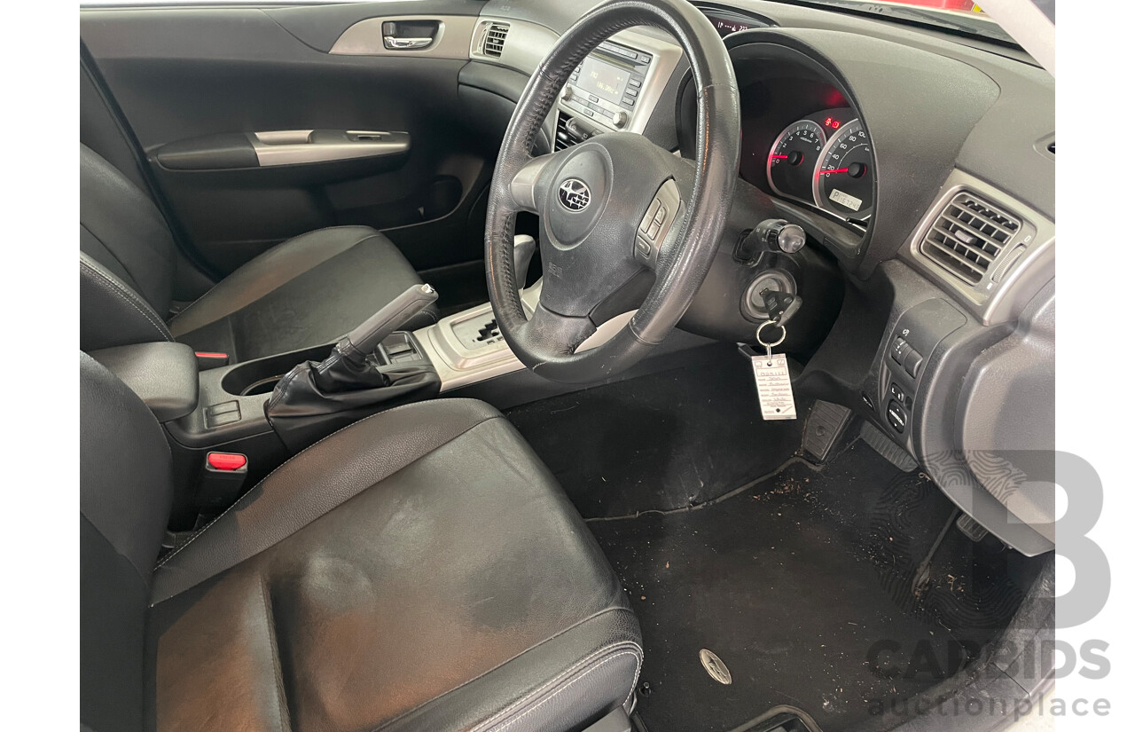 5/2010 Subaru Impreza R (awd) MY10 5d Hatchback White 2.0L
