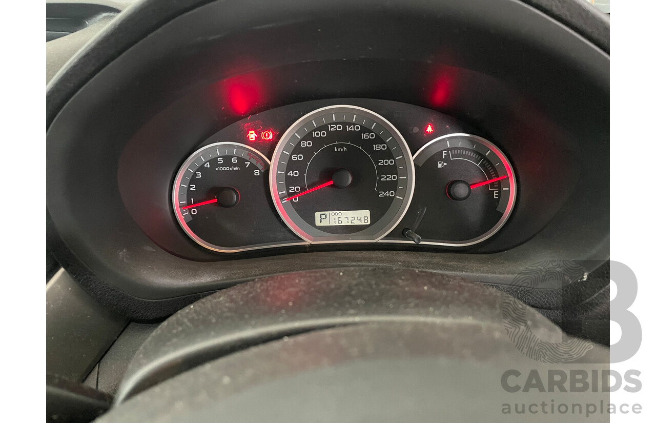 5/2010 Subaru Impreza R (awd) MY10 5d Hatchback White 2.0L