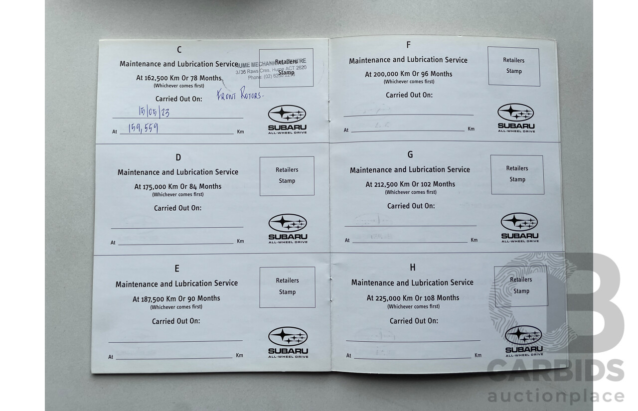 5/2010 Subaru Impreza R (awd) MY10 5d Hatchback White 2.0L