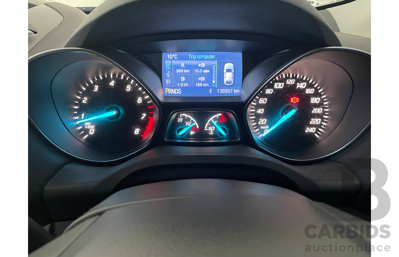 1/2015 Ford Kuga Trend (awd) TF MK 2 4d Wagon White 2.0L