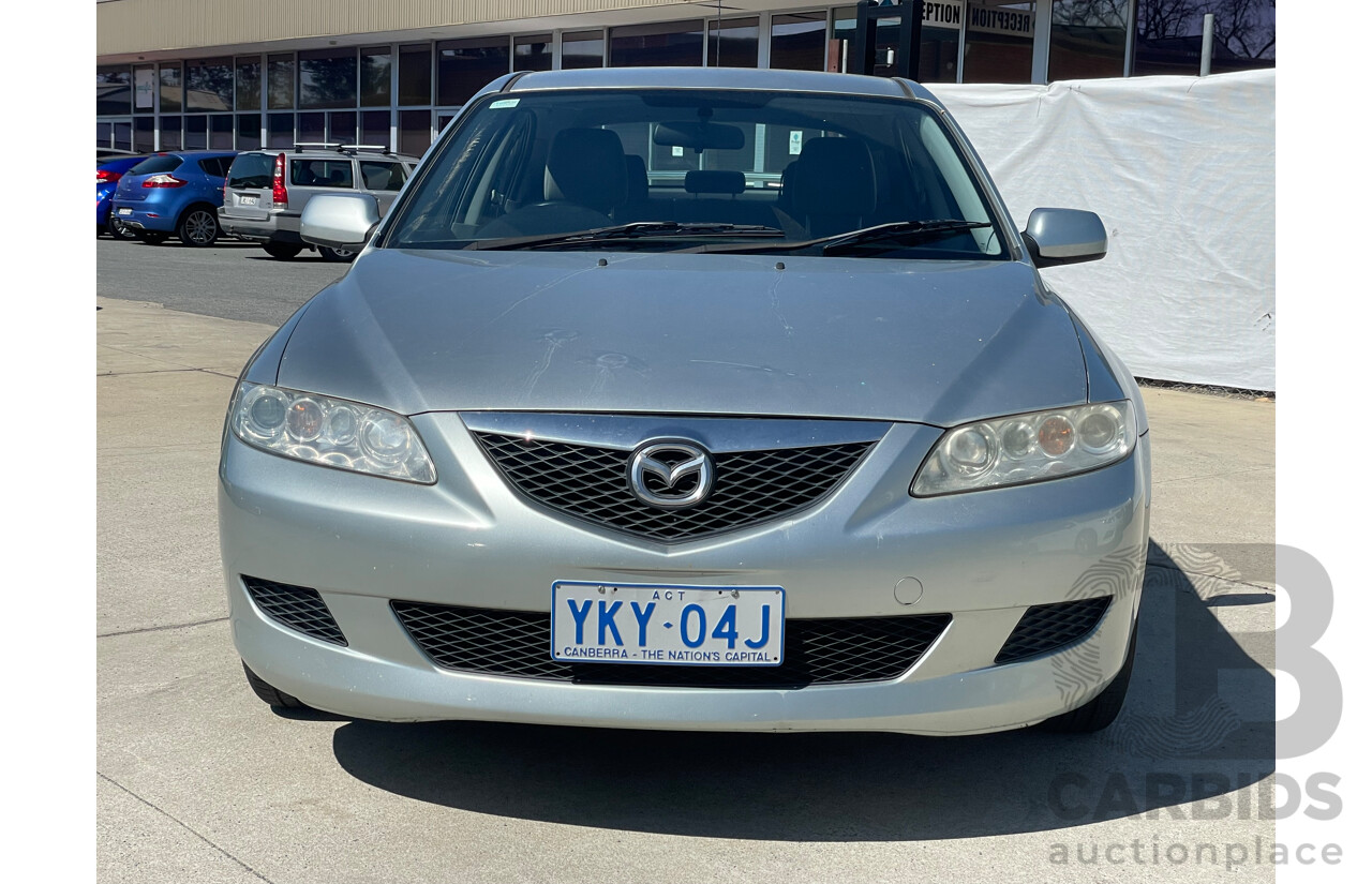 6/2004 Mazda Mazda6 Classic GG 5d Hatchback Silver 2.3L
