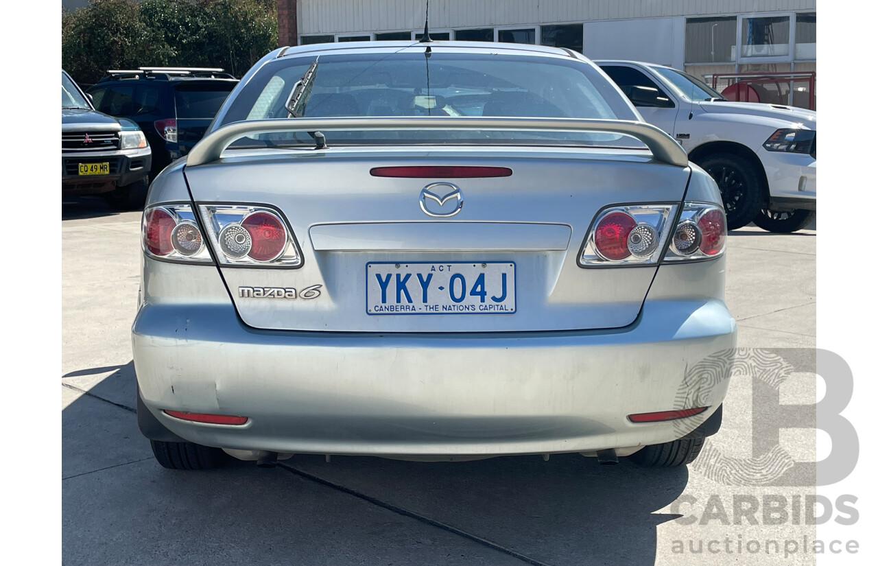 6/2004 Mazda Mazda6 Classic GG 5d Hatchback Silver 2.3L