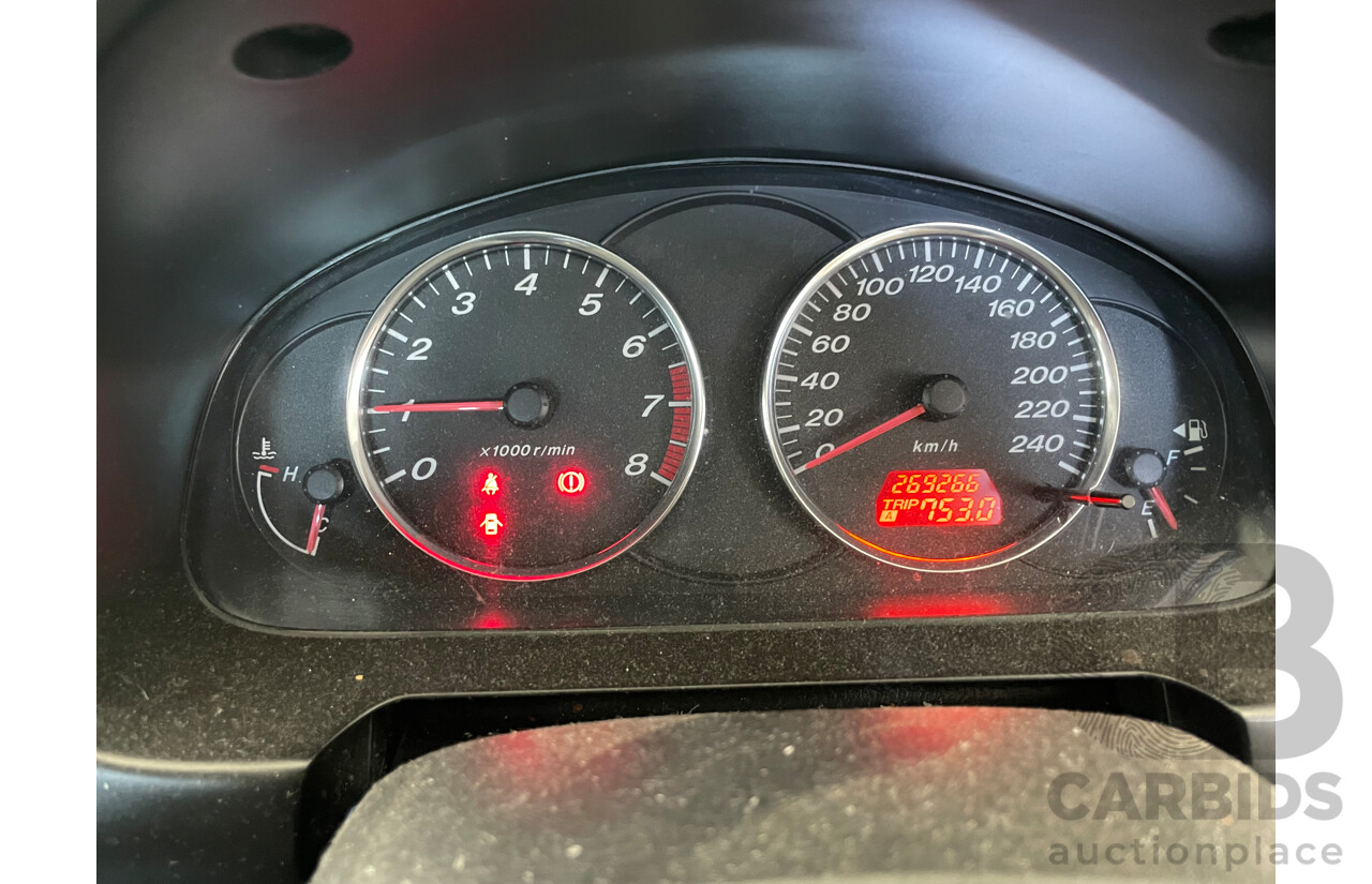 6/2004 Mazda Mazda6 Classic GG 5d Hatchback Silver 2.3L